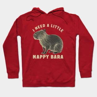 I Need A Little Nappy Bara Funny Design Hoodie